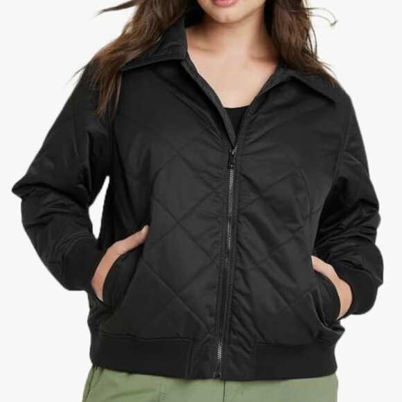 GUC Ava & Viv Men's Dark Gray Quilted Puffer Jacket - Picture 1 of 5